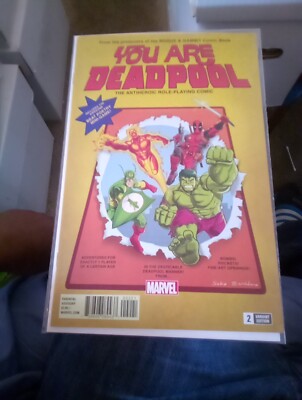 You Are Deadpool #2B, Salva Espin MSHRPG Homage Variant, 2018