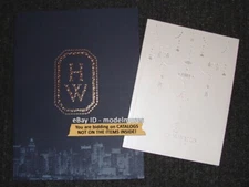 Two HARRY WINSTON High Jewelry & Timepiece CATALOGS 2017-2020