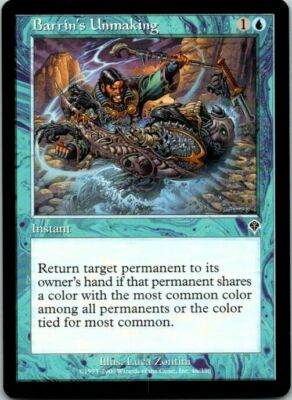X4 Barrin's Unmaking Invasion Light Play MTG Magic DNA GAMES | eBay