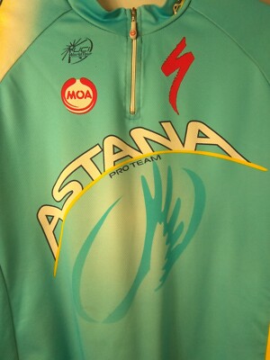 Maillot Cyclisme Astana MOA - Taille XL - Occasion