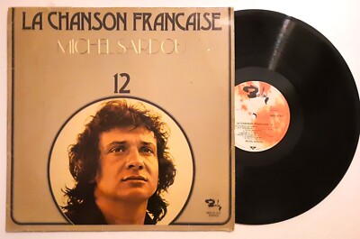 Michel Sardou La Chanson Francaise 12 NEAR MINT Barclay Vinyl LP