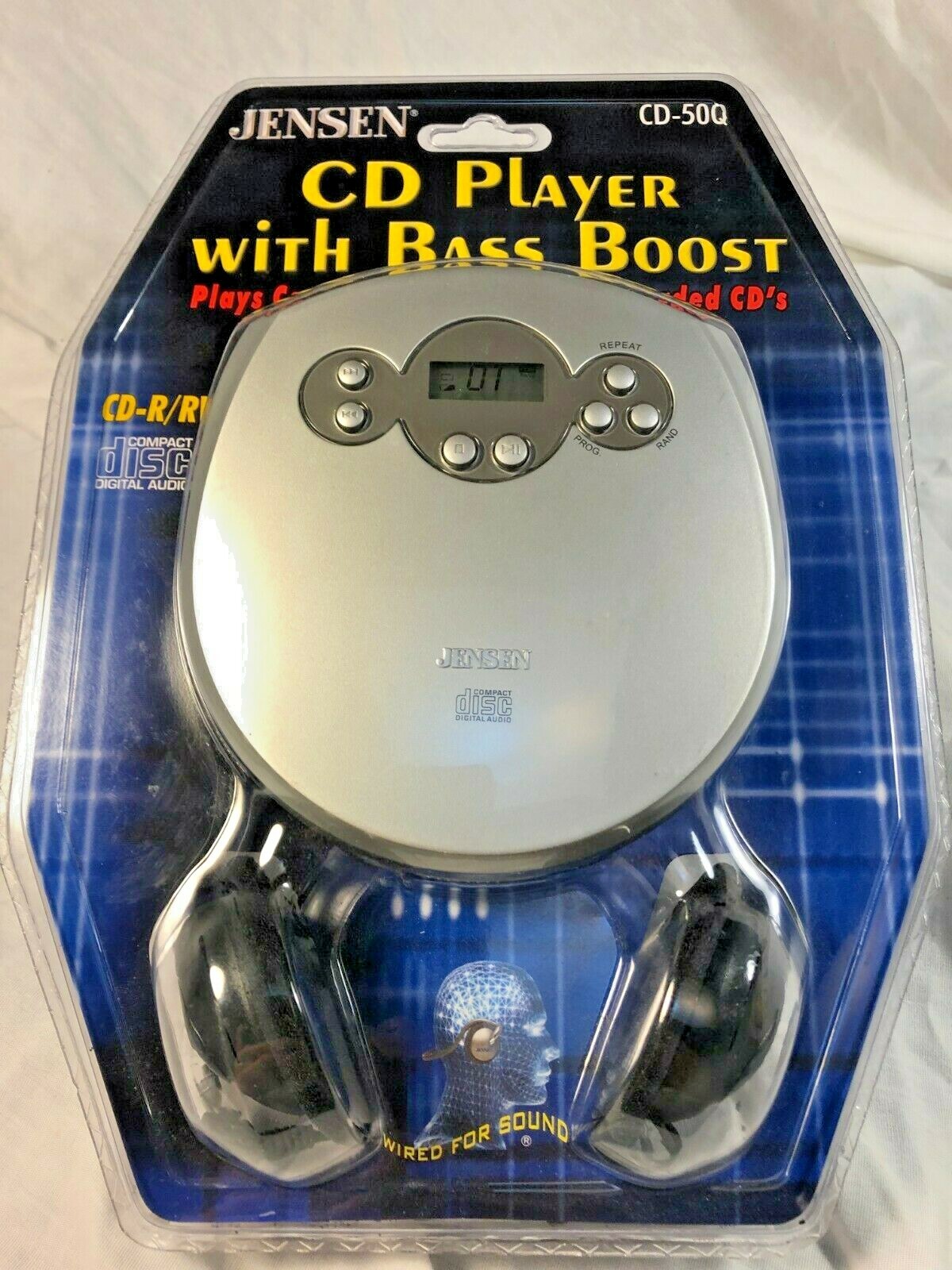 Cd-50 Bass Boost Cd-r/rw New, Sealed *(w/issue)