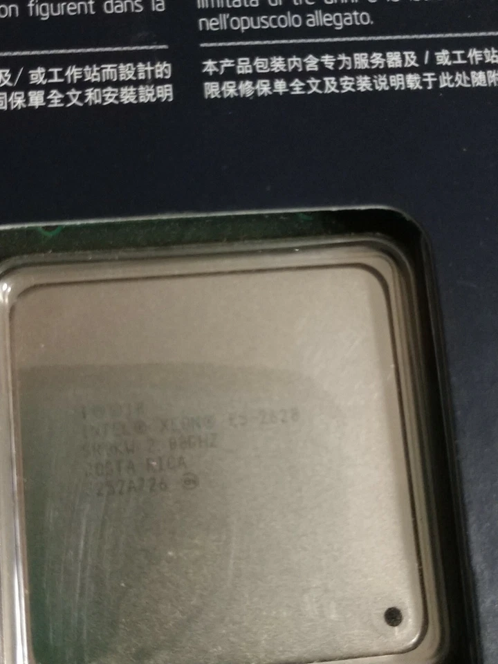 Intel BX80621E52620 SR0KW Xeon E5-2620 15M Cache, 2.00 GHz, 7.20 GT/s QPI NEW - Image 4 of 4
