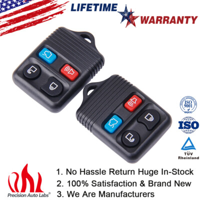 2 pcs Keyless Entry Remote Control Key Fob for Expedition Explorer Grand Marquis