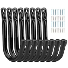 Heavy Duty Garage Storage Hooks 3.4inch J Utility Garage Wall Hooks For Hanging 