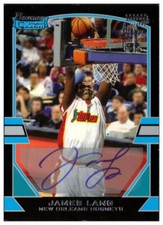2003-04 Bowman Signature Edition #61 James Lang EX/NM RC-Rookie Autograph #'