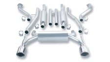 Borla 140045 Catback Dual Exhaust System Kit for 03-08 Nissan 350Z 3.5L V6