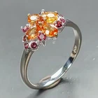 Jewellery   Yellow Sapphire Ring 925 Sterling Silver Size 6.5 /R468343