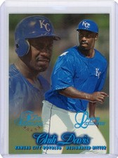 1997 Fleer Flair Showcase Legacy Row 1 Seat 104 Sec O Chili Davis 43 of 100