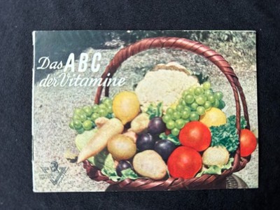 Old Info Booklet The ABCs of Vitamins, 160326(H-19)