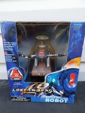 Lost in Space Battle ravaged Robot working NIB 1997 Trendmasters