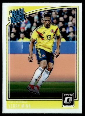 2018 Donruss Optic Yerry Mina Rookie Colombia #186