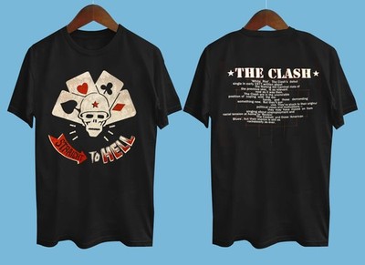 2 Sides The Clash Black Shirt Full size S-5XL Unisex AD416