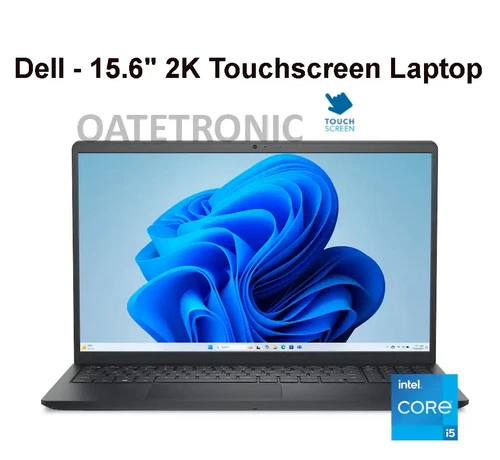 Dell 15.6" 2K Touchscreen FHD Laptop i5 1334U 2023 8GB RAM/512GB SSD/AI Copilot