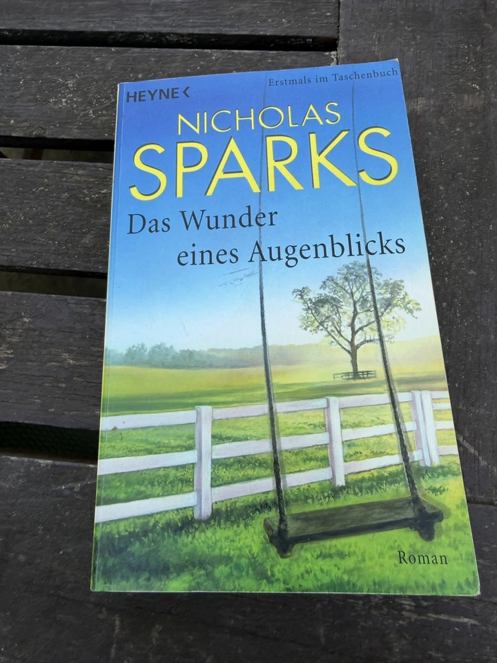 Nicholas Sparks Das Wunder eines Augenblicks Heyne - Bild 1 von 3
