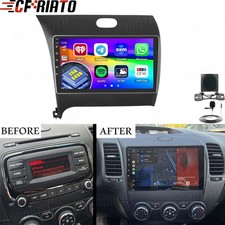 For Kia Cerato K3 Forte 2013-2018 Carplay Android 15.0 Car Stereo Radio Gps Cam
