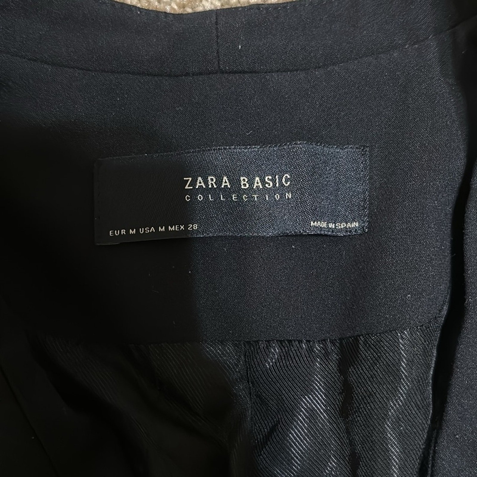 Zara basic collection black blazer - Medium - image 2