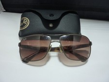 RAY-BAN RB3516-004/13 MADE IN ITALY Mens Ray-Ban Square Navigator Sunglasses