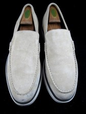 Allen Edmonds "CARSON" Hombre HÍBRIDO Veneciano Sin Cordones 11 D Gamuza Arena (698N)