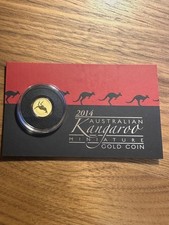 2014 AUSTRALIA GOLD 0.5g 2$ “KANGAROO” KÄNGURU