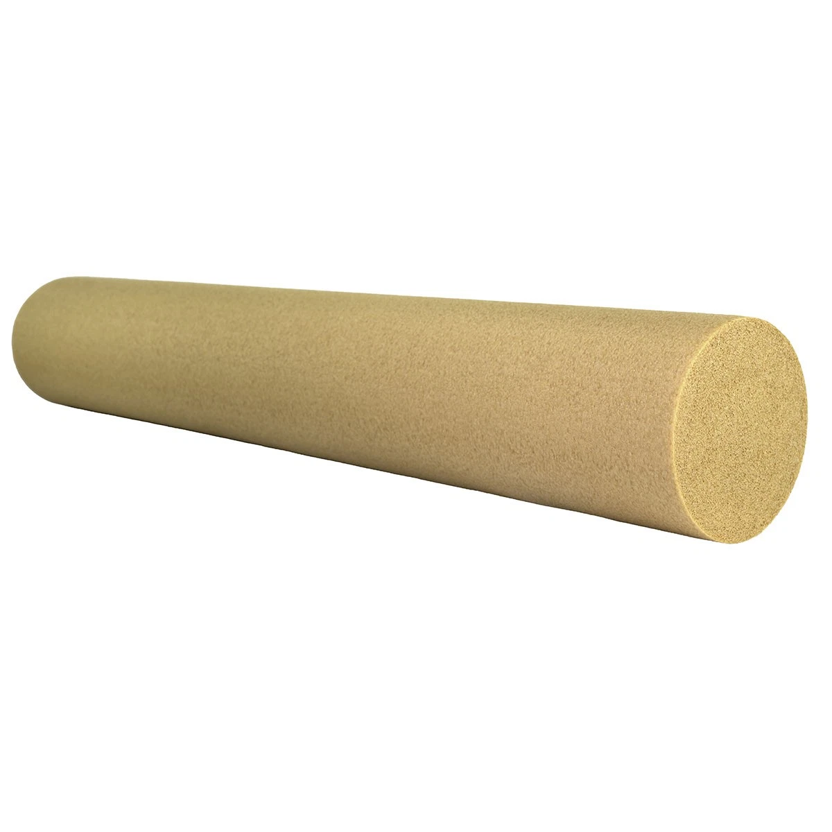 Cando Foam Roller - Antimicrobial - Beige Pe Foam - 6" X 36" - Round