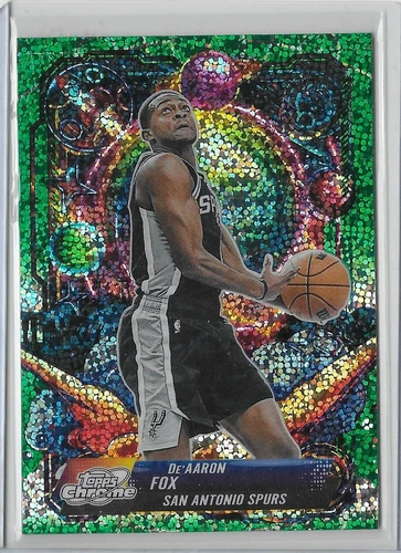 2025 Topps Cosmic Chrome De'Aaron Fox Base (RAW)