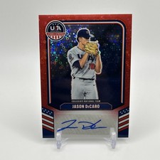 2026 Prizm Stars & Stripes Jason DeCaro Red Disco RC Auto /25 #CNT-JDC UNC