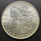 1900-O Morgan Dollar US $1 Coin 90% Silver AU/BU Nice Luster