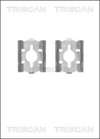 ZubehöRsatz Scheibenbremsbelag Triscan 8105 101628 FüR Peugeot Fiat Ford Opel