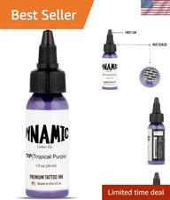 Dynamic Color Tropical Purple Tattoo Ink, Since 1990, 1 oz