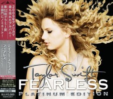 Taylor Swift   Fearless  Platinum Edition  CD  DVD   Japanese Edition  Sealed