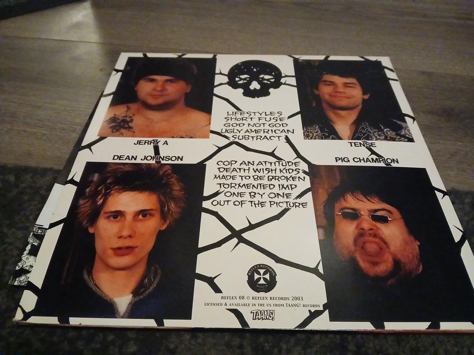 Poison Idea LP Black Flag Discharge GENOCIDE MIA Dead KENNEDYS Gbh Adicts - Image 2 of 4