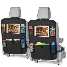 Protector De Asiento Trasero Extra Largo Con Soporte Para iPad 2 Pack