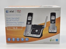 AT&T DECT 6.0 Digital Dual Handset BLUETOOTH Answering System TL92270