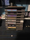 Lot Of 10 Nintendo NES Games Tetris, NES Open, Tecmo Bowl, Blades Of Steel