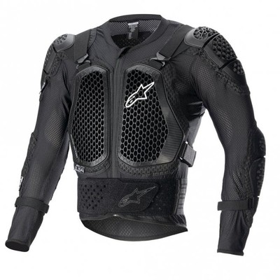 Alpinestars Bionic Action V2 Herren schwarz MX Motocross Enduro Schutzjacke