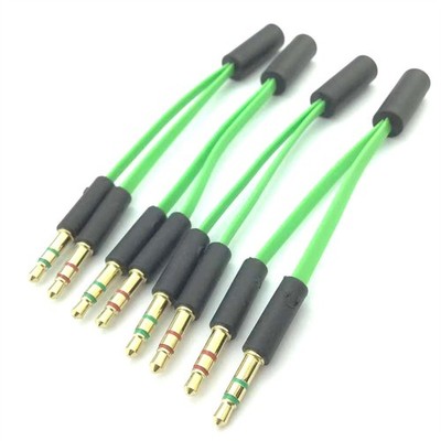 3.5MM Headset Adapter Stereo Audio Mic Splitter Cable For Razer Accessories