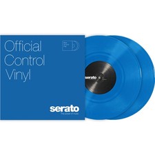 10" Serato Control Vinyl - Standard Colors - Blue Pair 10 Inch,
