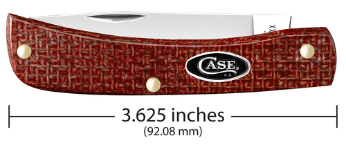 Case xx Knife Sod Buster Jr Dark Red Micarta 12273 Carbon Steel Pocket Knives - Bild 3 von 3