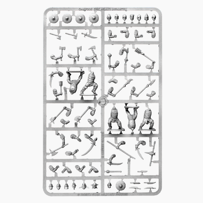 #ad Oathmark Orc Heavy Infantry Sprue w 5 28mm Fantasy Plastic Miniatures $10.99