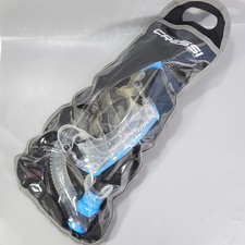 Cressi Pano 3 Adult Scuba Dive Mask Snorkel Blue Set Wide View In Bag EN-16805
