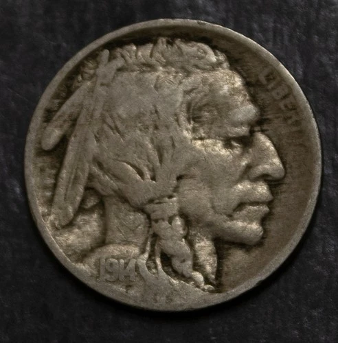 1914 Buffalo Nickel Fine  Lot 3174