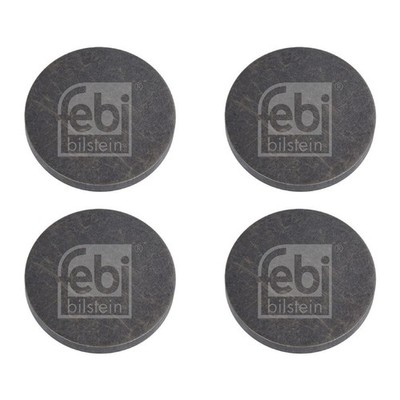 4x FEBI VENTIL EINSTELLPLÄTTCHEN SHIMS Ø31mm x 3,6mm VENTILE EINSTELLEN passend