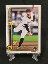 2025 Topps Series 1 Paul Skenes All Star Gold Rookie Cup #98 Pittsburgh Pirates
