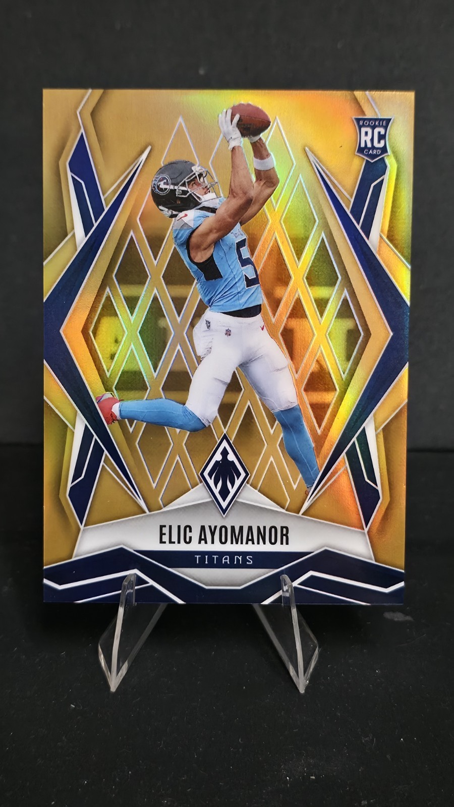 2025 Panini Phoenix Elic Ayomanor Gold /10 RC #167