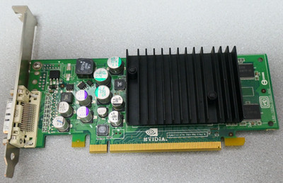 GRAFIKKARTE NVIDIA QUADRO NVS285 128MB DDR PCI-e incl. Adapter DMS-59  2x DVI