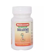 5 X Baidyanath Brahmi Bati 80 Tablets, Herbal Ayurvedic Memory Wellness FS