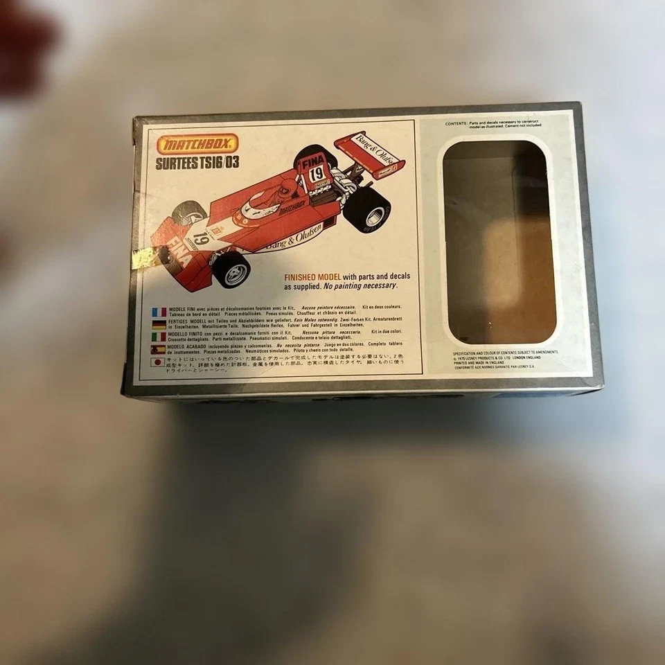 rare matchbox plastic model 132 Surtees TS1603 - Image 3 of 4