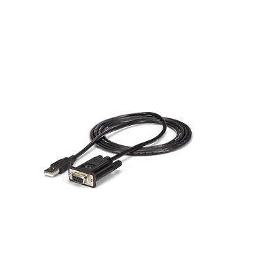 StarTech.com Serielles Adapterkabel DCE 1 Port USB auf RS232 DB9 Nullmodem mit
