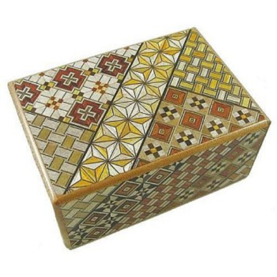 Japanese Puzzle Box 10 Steps 4 Sun Traditional Art Craft